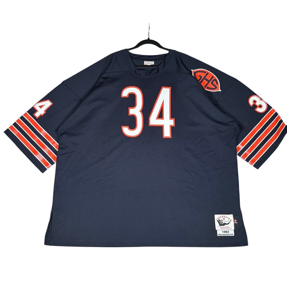Mitchell & Ness Walter Payton Bears 1983 Authentic Jersey Size 64 5XL